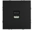 Розетка 2-местная USB + Type C (механизм) STEKKER 250В, 20W, серия Эмили, RST10-5115-05, черный уголь, soft touch, 49853 1