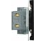 Розетка 2-местная USB + Type C (механизм) STEKKER 250В, 20W, серия Эмили, RST10-5115-05, черный уголь, soft touch, 49853 4