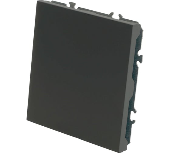 Заглушка (механизм) STEKKER серия Эмили, черный уголь, soft touch, RST00-5116-05, 49857