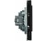 Заглушка (механизм) STEKKER серия Эмили, черный уголь, soft touch, RST00-5116-05, 49857 2