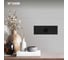 Заглушка (механизм) STEKKER серия Эмили, черный уголь, soft touch, RST00-5116-05, 49857 7
