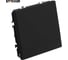 Заглушка (механизм) STEKKER серия Эмили, черный уголь, soft touch, RST00-5116-05, 49857 9