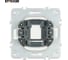 Заглушка (механизм) STEKKER серия Эмили, белый фарфор, soft touch, RST00-5116-01, 49883 11