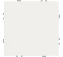 Переключатель 1-клавишный (механизм) STEKKER 250В, 10A, серия Эмили, RSW10-5105-01, белый фарфор, soft touch, 49867