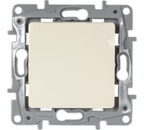 Переключатель одноклавишный Legrand IP44 - Etika - 10А 250В безвинтовые зажимы - слоновая кость 672307