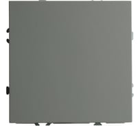 Заглушка (механизм) STEKKER серия Эмили, платиново-серый, soft touch, RST00-5116-10, 49961