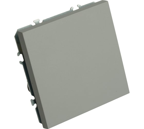 Заглушка (механизм) STEKKER серия Эмили, платиново-серый, soft touch, RST00-5116-10, 49961