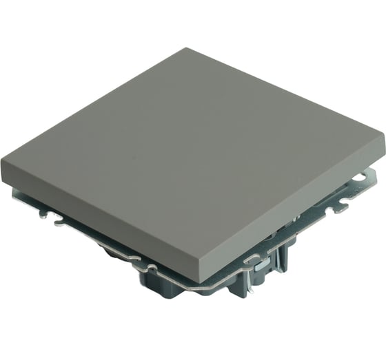 Заглушка (механизм) STEKKER серия Эмили, платиново-серый, soft touch, RST00-5116-10, 49961