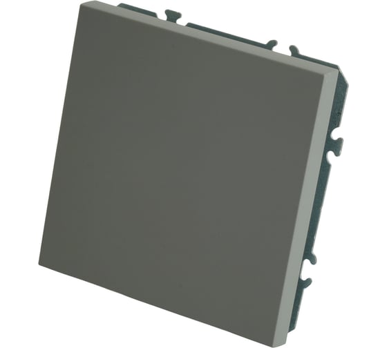 Заглушка (механизм) STEKKER серия Эмили, платиново-серый, soft touch, RST00-5116-10, 49961
