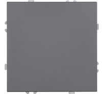 Переключатель перекрестный 1-клавишный STEKKER (механизм), 250В, 10А, серия Эмили, RSW10-5110-10, платиново-серый, soft touch, 49949