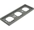 Рамка STEKKER PFR00-5003-10 3-местная, серия Эмили, платиново-серый, soft touch, 49964 3