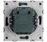Розетка 2-местная STEKKER USB + Type C (механизм), 250В, 20W, серия Эмили, RST10-5115-10, платиново-серый, soft touch, 49957 5