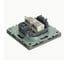 Розетка компьютерная STEKKER 2-местная RJ-45 (механизм), серия Эмили, RST00-5111-10, платиново-серый, soft touch, 49952 4