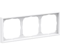 Рамка 3-постовая, универсальная Systeme Electric ArtGallery Лотос GAL001303