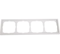 Рамка 4-постовая, универсальная Systeme Electric ArtGallery Лотос GAL001304