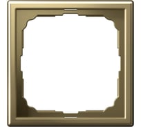 Рамка 1-постовая Systeme Electric ArtGallery Золото GAL001601