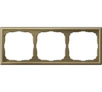 Рамка 3-постовая Systeme Electric ArtGallery Золото GAL001603