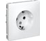 Розетка с заземлением ArtGallery Systeme Electric 16А, механизм, Лотос GAL001343 2
