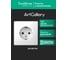 Розетка с заземлением ArtGallery Systeme Electric 16А, механизм, Лотос GAL001343 8