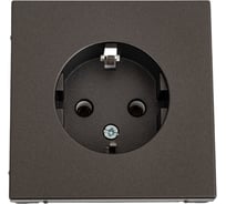 Розетка с заземлением Systeme Electric ArtGallery Мокко 16А, механизм GAL000643