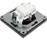 Розетка с заземлением ArtGallery Systeme Electric 16А, механизм, Мокко GAL000643 6