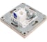 Розетка двойная ТВ + компьютерная RJ45, кат. 5Е Systeme Electric ArtGallery Песочный GAL001289 6