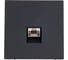 Розетка компьютерная Systeme Electric ArtGallery, RJ45, кат. 6A, механизм, Карбон GAL001086 12