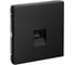 Розетка компьютерная Systeme Electric ArtGallery, RJ45, кат. 6A, механизм, Карбон GAL001086 1
