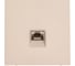 Розетка компьютерная Systeme Electric ArtGallery, RJ45, кат. 6A, механизм, Песочный GAL001286 1