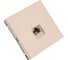 Розетка компьютерная Systeme Electric ArtGallery, RJ45, кат. 6A, механизм, Песочный GAL001286 2