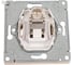 Розетка компьютерная Systeme Electric ArtGallery, RJ45, кат. 6A, механизм, Песочный GAL001286 3