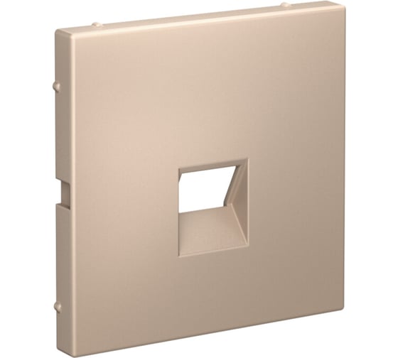 Накладка информационная типа Keystone Systeme Electric ArtGallery Песочный GAL001284