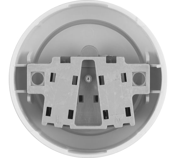 Розетка 2П открытой установки TDM ELECTRIC IP20 10А белая "Ретро" SQ1806-0525