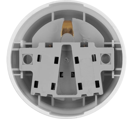 Розетка 2П+З открытой установки IP20 16А белая "Ретро" TDM ELECTRIC SQ1806-0527