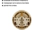Розетка 2П+З открытой установки TDM ELECTRIC IP20 16А слоновая кость "Ретро" SQ1806-0528 6
