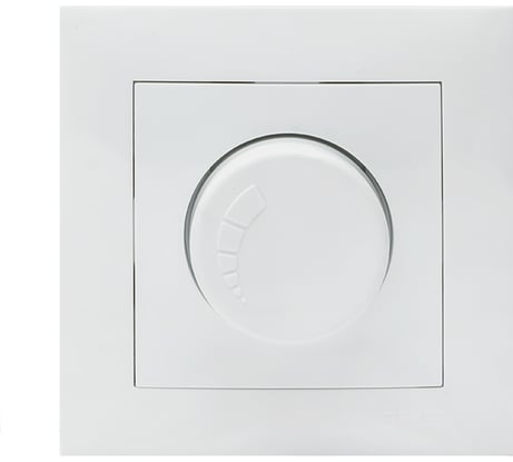 Светорегулятор EKF Валенсия, 600W 220В белый PROxima EWD06-101-10