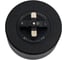 Розетка Systeme Electric MuitiTrack 2К+З, круглая, 16А/250В, Антрацит MTK13001B 7