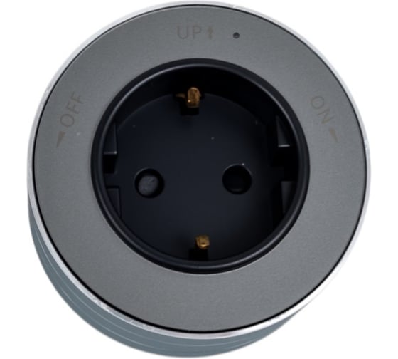 Розетка Systeme Electric MuitiTrack 2К+З, круглая, 16А/250В, Графит MTK13001G