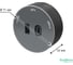Розетка Systeme Electric MuitiTrack 2хUSB (тип А+С), 18Вт, 5В/3А, Графит MTK13003G 2
