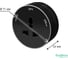 Розетка Systeme Electric MuitiTrack универсальная, круглая, 13А/250В, Антрацит MTK13002B 2