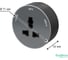 Розетка Systeme Electric MuitiTrack универсальная, круглая, 13А/250В, Графит MTK13002G 2