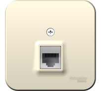 Компьютерная розетка Systeme Electric BLANCA О/У RJ45, категория 5E, МОЛОЧНЫЙ BLNIA045002
