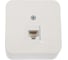 Компьютерная розетка Systeme Electric BLANCA О/У RJ45, категория 5E, МОЛОЧНЫЙ BLNIA045002 1
