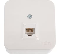 Компьютерная розетка Systeme Electric BLANCA О/У RJ45, категория 5E, БЕЛЫЙ BLNIA045001