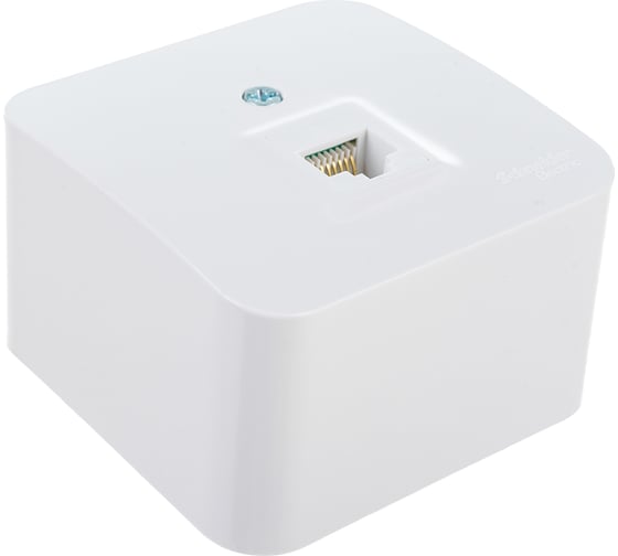 Компьютерная розетка Systeme Electric BLANCA О/У RJ45, категория 5E,  БЕЛЫЙ BLNIA045001