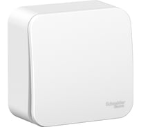 1-клавишный выключатель Systeme Electric (Schneider Electric) BLANCA О/У cх.1, 10А, 250B,белый BLNVA101001