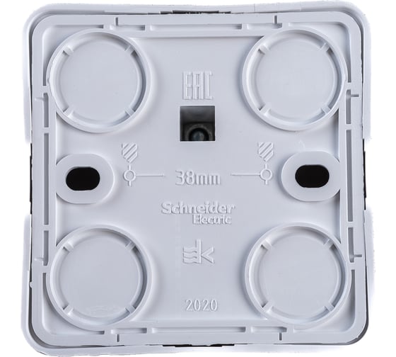 Компьютерная розетка Systeme Electric ЭТЮД, О/У RJ45, категория 5е, белый KOMA-001B