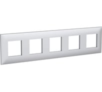 Рамка DKC, ARTLEBEDEV Avanti, Закаленная сталь, 10 модулей 4404900