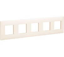 Рамка DKC, ARTLEBEDEV Avanti, ванильная дымка, 10 модулей 4405900