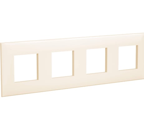 Рамка DKC, ARTLEBEDEV Avanti ванильная дымка, 8 модулей 4405908